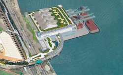 On the roof of garbage terminal will be built Park