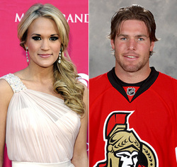 22 December 11:46: Rep Confirms Carrie Underwood and Mike Fisher`s Engagement