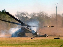 In the Moscow region crashed helicopter Mi-8