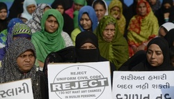 The Supreme court of India banned the "triple talaq"