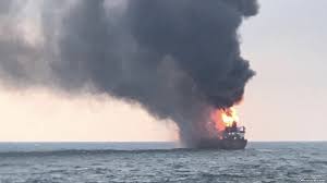 Rescuers told about the situation with fires on vessels in the Kerch Strait
