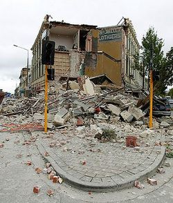 New Zealand`s city of Christchurch devastated by earth quake