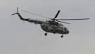 When falling of helicopter Mi-8 in Ukraine died three
