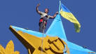 Ukrainian refer confessed to painting the stars on the skyscraper in the capital of Russia
