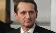 Naryshkin: stability can be achieved through understanding the lessons of the wars
