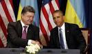 Obama Poroshenko promised further support in the face of " Russian aggression "
