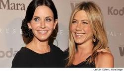 Jennifer Aniston and Courteney Cox are friends again