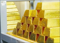 Russia`s gold output up increased in January-June