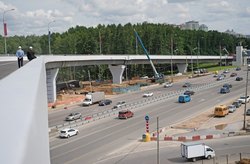 In the Krasnodar region opened a 3-level road interchange