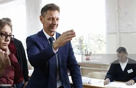 The candidate of the liberal democratic party came out ahead in the elections in the Vladimir region?