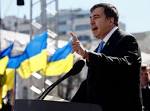 Saakashvili bike arrived to vote for the mayor of Odessa
