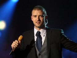 Justin Timberlake was honoured for his commitment to green living