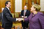 Rajoy and Merkel has called for a ceasefire in Ukraine
