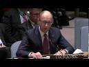 Churkin criticized the speech Yatsenyuk UN
