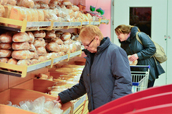 In Russia frozen food prices