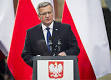 Komorowski: Poland supports sending peacekeepers to Ukraine
