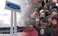Ford workers resume strike in St. Petersburg
