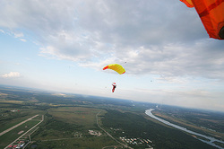 In Tatarstan parachutist crashed