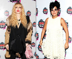 Courtney Love Continues Slamming Lily Allen on Twitter