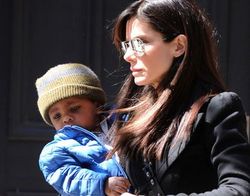 Sandra Bullock says her baby son is a "flirt"