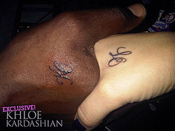 Khloe Kardashian and Lamar Odom`s Romantic New Tattoos