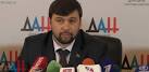 The head of DNR: we need dialogue with Kiev
