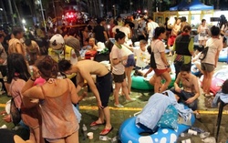 In Taiwan in the Park fireball killed 15 people