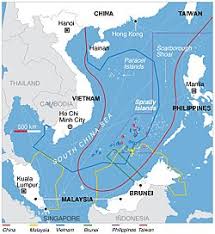 Beijing accused the U.S. of invading its waters in the South China sea