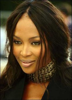 How Naomi Campbell learns to "control" herself
