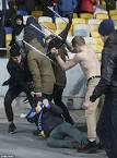 Fans in France shocked by the behavior of the Kiev fans

