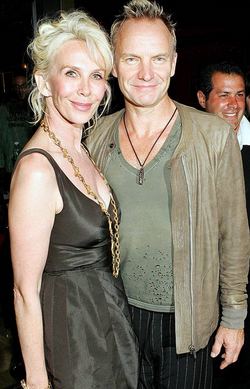 28 January 11:47: Sting and Wife Seen Having Steamy Night Out