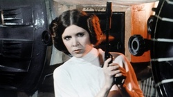 Actress Carrie Fisher
