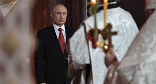 Putin congratulates Russians on Easter