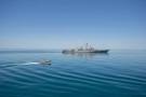 Ukrainian Navy conduct exercises in the Black sea
