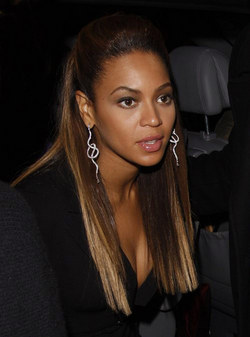 Beyonce Knowles is "working nights"