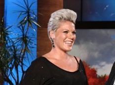Pink says he baby is "a pro" at sleeping