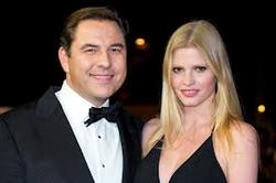 David Walliams ‏and Lara Stone are expecting their first child together