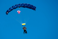 Two skydivers were killed in the U.S.