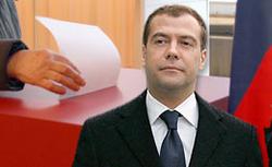 Medvedev wins Russia`s presidential election