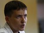 Savchenko: the Kiev government came to power on the blood of the Maidan
