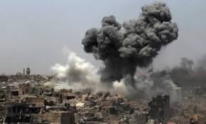 In Syria, with coalition air strike killed eleven people