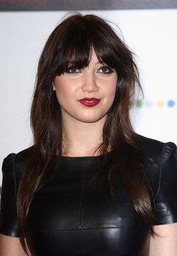 Daisy Lowe is "nervous" driving