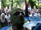 The soldiers of " Donbass " at a rally in Kiev want to take military situation

