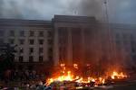 Odessa on may 2 to commemorate those killed in the fire in the trade unions building

