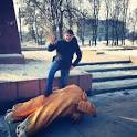 Near the destroyed monument to Lenin in Kharkov there were clashes
