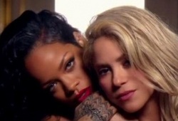 Rihanna and Shakira presented a joint spicy clip (video)