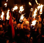 " Right sector " and " Freedom " will hold 1 January March in honor Bandera
