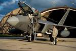 Fighter jets of the U.S. air force F-22 Raptor left the base in Estonia
