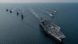 The U.S. and South Korea resume joint naval exercises