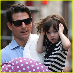 Tom Cruise lets his daughter be creative in her fashion